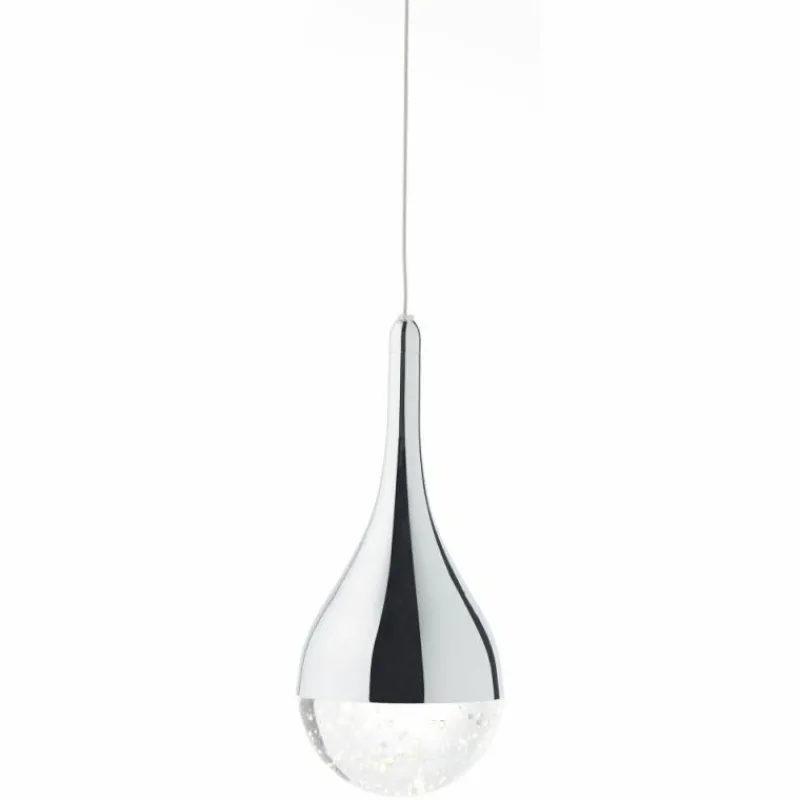 Luminaires Brilliant Suspension Brilliant FRIZZANTE LED Chrome, 3 lumières