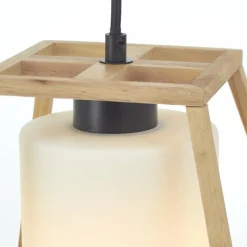 Luminaires Brilliant Suspension Brilliant Giseh Noir, 1 lumière