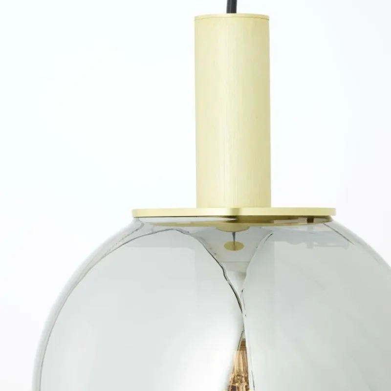 Luminaires Brilliant Suspension Brilliant Gould Or, 1 lumière