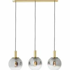 Luminaires Brilliant Suspension Brilliant Gould Or, 3 lumières