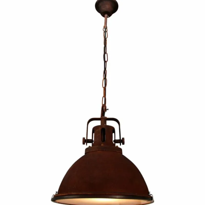 Luminaires Brilliant Suspension Brilliant Jesper Rouille, 1 lumière