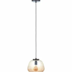 Luminaires Brilliant Suspension Brilliant Kaizen Noir, 1 lumière