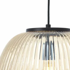 Luminaires Brilliant Suspension Brilliant Kaizen Noir, 1 lumière