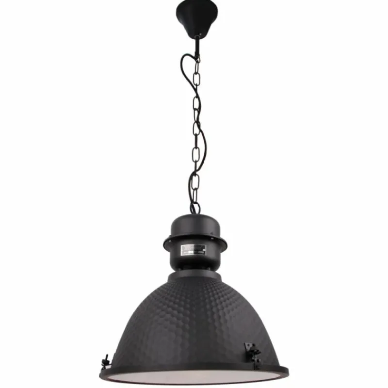 Luminaires Brilliant Suspension Brilliant Kiki Noir, 1 lumière