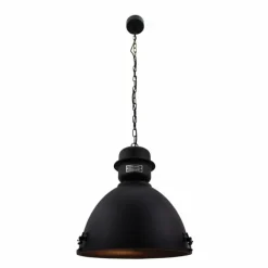 Lampes Industrielles-Luminaires Brilliant Suspension Brilliant Kiki Noir, 1 lumière