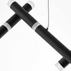 Luminaires Brilliant Suspension Brilliant Lagano LED Noir, 1 lumière* Éclairage Led