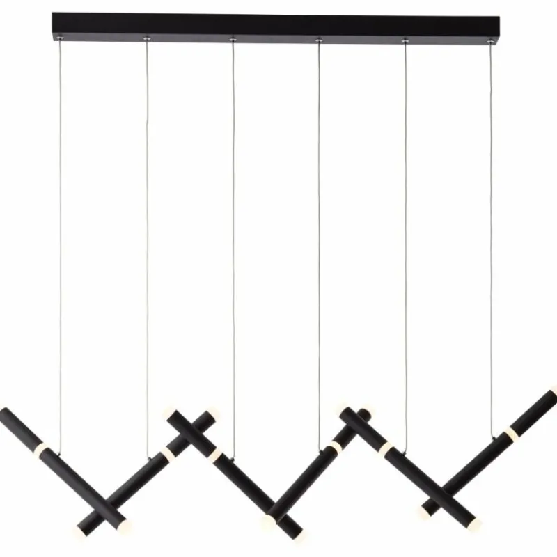 Luminaires Brilliant Suspension Brilliant Lagano LED Noir, 1 lumière* Éclairage Led