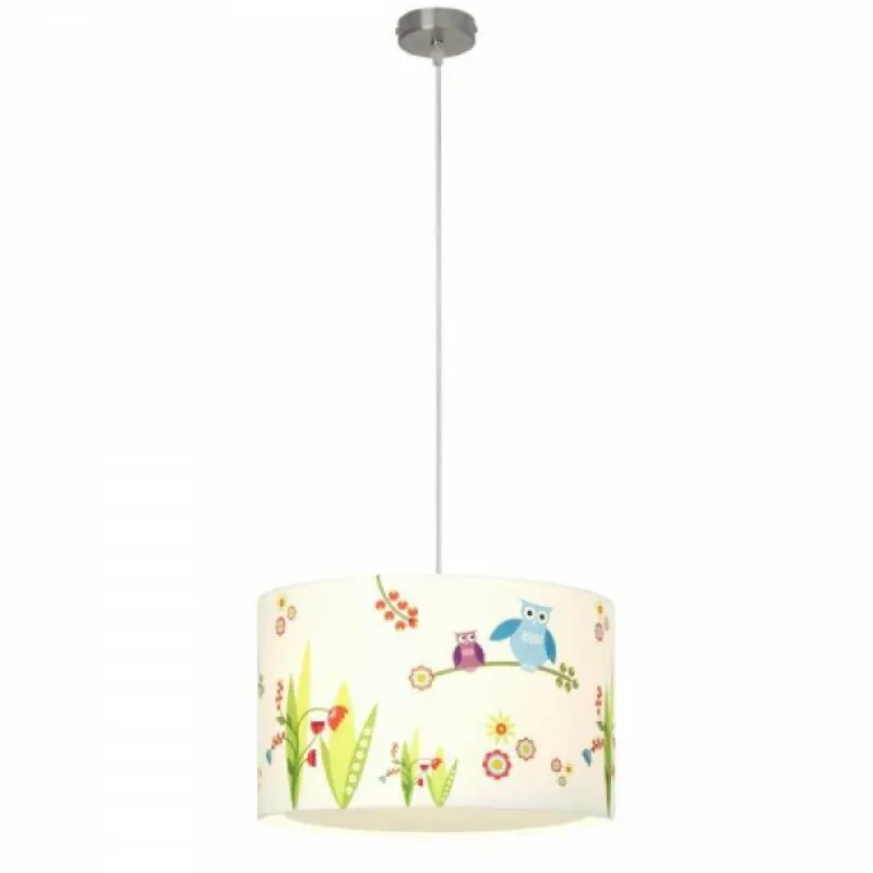 Lampes En Tissu-Luminaires Brilliant Suspension Brilliant Leuchten Birds Multicolore, Blanc, 1 lumière