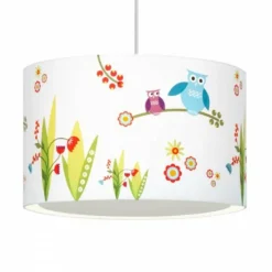 Lampes En Tissu-Luminaires Brilliant Suspension Brilliant Leuchten Birds Multicolore, Blanc, 1 lumière
