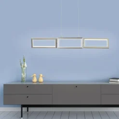 Luminaires Brilliant Suspension Brilliant Living Tunar LED Aluminium, 1 lumière* Éclairage Led