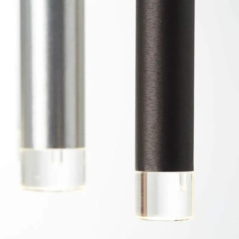 Luminaires Brilliant Suspension Brilliant Living Cembalo LED Brun, 16 lumières* Éclairage Led