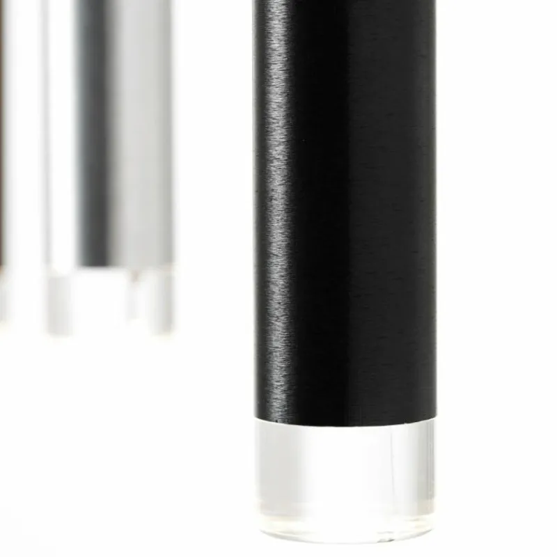 Luminaires Brilliant Suspension Brilliant Living Cembalo LED Brun, 8 lumières* Éclairage Led