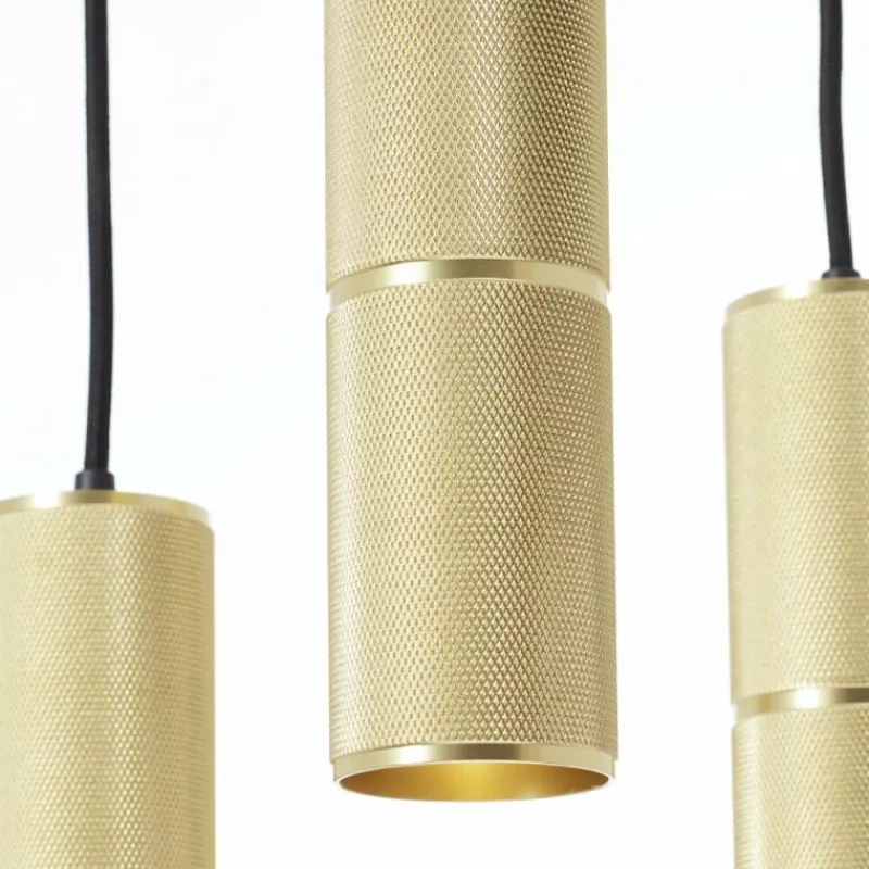 Lampes Dorées-Luminaires Brilliant Suspension Brilliant Marty LED Noir, 3 lumières