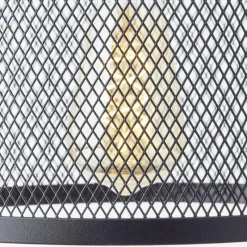 Luminaires Scandinaves-Luminaires Brilliant Suspension Brilliant Maze Noir, 1 lumière