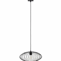 Lampes Industrielles-Luminaires Brilliant Suspension Brilliant Norden Noir, 1 lumière