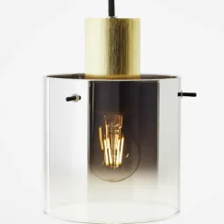 Lampes Dorées-Luminaires Brilliant Suspension Brilliant Osaki Or, 3 lumières