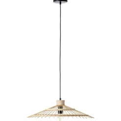 Luminaires Rustiques-Luminaires Brilliant Suspension Brilliant Pirae Brun, Noir, 1 lumière