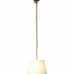 Lampes En Tissu-Luminaires Brilliant Suspension Brilliant SAILOR Blanc, 1 lumière