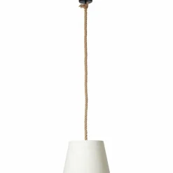 Lampes En Tissu-Luminaires Brilliant Suspension Brilliant SAILOR Blanc, 1 lumière