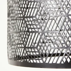 Luminaires Rustiques-Luminaires Brilliant Suspension Brilliant Santy Noir, 1 lumière