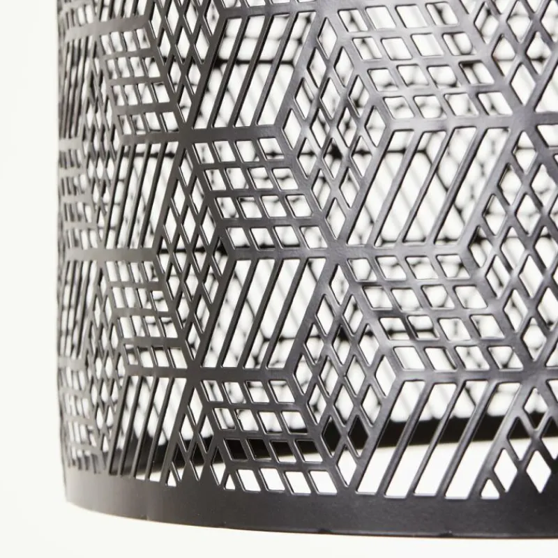 Luminaires Rustiques-Luminaires Brilliant Suspension Brilliant Santy Noir, 1 lumière