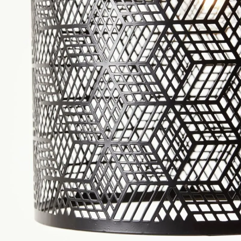 Luminaires Scandinaves-Luminaires Brilliant Suspension Brilliant Santy Noir, 1 lumière