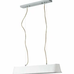 Lampes Industrielles-hofstein Suspension Brilliant Sudo Blanc, 4 lumières