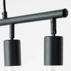Luminaires Scandinaves-Luminaires Brilliant Suspension Brilliant Tiffany Noir, 5 lumières