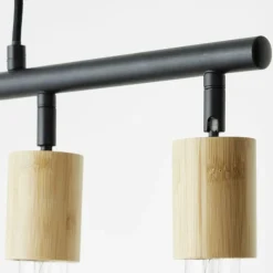 Luminaires Scandinaves-Luminaires Brilliant Suspension Brilliant Tiffany Écru, Noir, 5 lumières