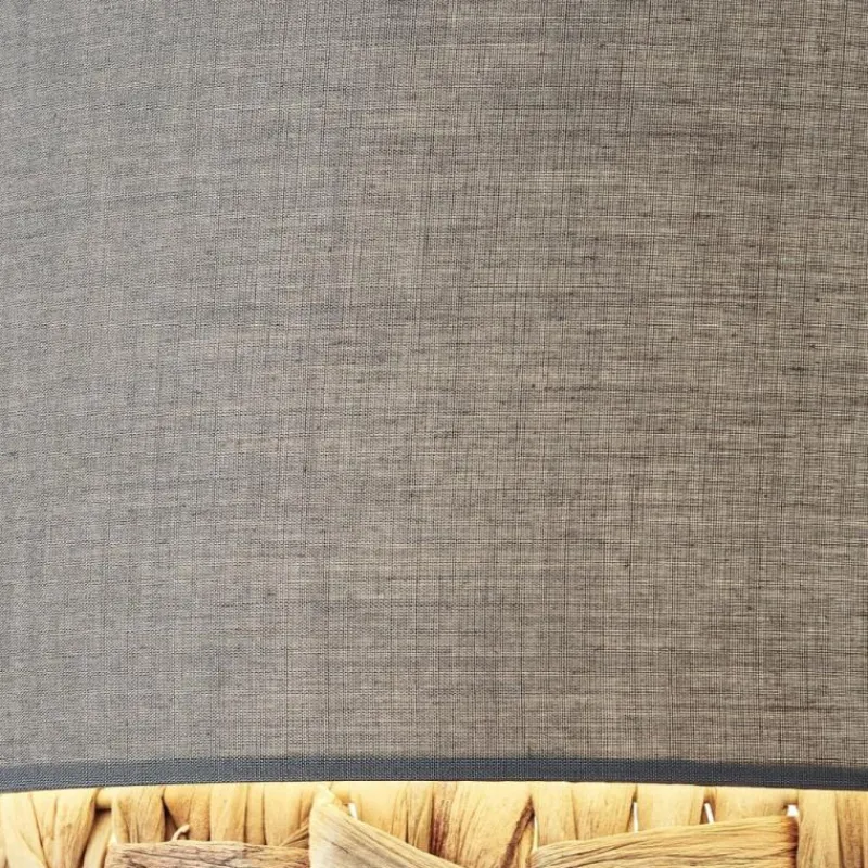 Lampes En Tissu-Luminaires Brilliant Suspension Brilliant Waterlilly Noir, 1 lumière