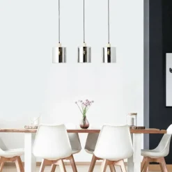 Luminaires Scandinaves-Luminaires Brilliant Suspension Brilliant Weald Noir, 3 lumières