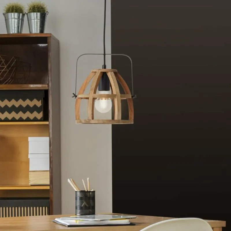 Luminaires Brilliant Suspension Brilliant-Leuchten Calley Noir, 1 lumière* Suspensions