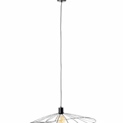 Lampes Industrielles-Luminaires Brilliant Suspension Brilliant-Leuchten Leika Noir, 1 lumière