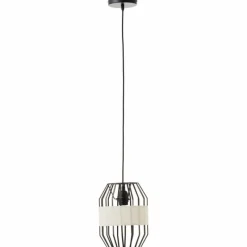Lampes En Tissu-Luminaires Brilliant Suspension Brilliant-Leuchten Slope Noir, 1 lumière