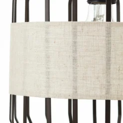 Lampes En Tissu-Luminaires Brilliant Suspension Brilliant-Leuchten Slope Noir, 4 lumières