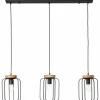 Lampes Vintages & Rétros-Luminaires Brilliant Suspension Brilliant-Leuchten Tosh Noir, 3 lumières