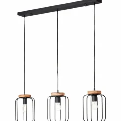 Lampes Vintages & Rétros-Luminaires Brilliant Suspension Brilliant-Leuchten Tosh Noir, 3 lumières