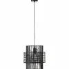 Style Boho-Chic-Luminaires Brilliant Suspension Brilliant-Leuchten Chatham Noir, 1 lumière