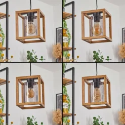 Luminaires Scandinaves-hofstein Suspension Brugg Noir, 1 lumière