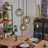 Lampes Vintages & Rétros-hofstein Suspension Buihomau Noir, 3 lumières
