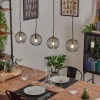 Lampes Vintages & Rétros-hofstein Suspension Buihomau Noir, 4 lumières
