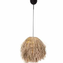 Lampes En Tissu-By Rydéns Suspension By Rydens Bali Noir, 1 lumière