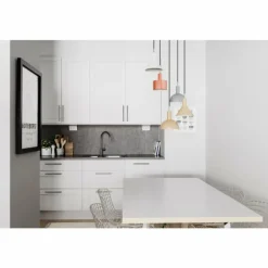 Lampe Design-By Rydéns Suspension By Rydens Cabano Acier brossé, 5 lumières