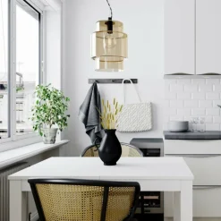 By Rydéns Suspension By Rydens Ebbot Noir, 1 lumière