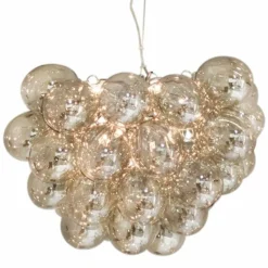 By Rydéns Suspension By Rydens Gross Ambre, 8 lumières