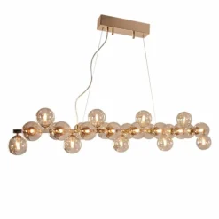 By Rydéns Suspension By Rydens Splendor Ambre, Or, 25 lumières