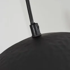 Lampes Dorées-hofstein Suspension Cabanes Noir, 1 lumière