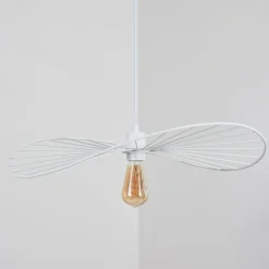 hofstein Suspension Cacor Blanc, 1 lumière