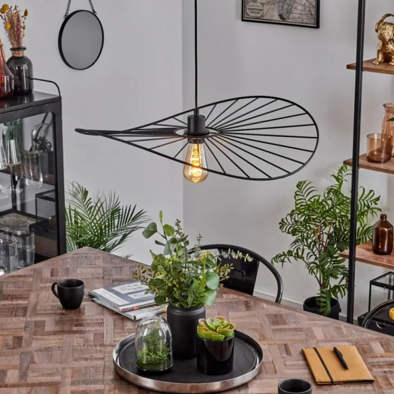 hofstein Suspension Cacor Noir, 1 lumière