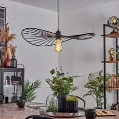 hofstein Suspension Cacor Noir, 1 lumière